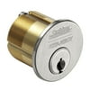 Corbin Russwin 1000-118-A02-6-D4 626 1-1/8 In Mortise Cylinder D4 Keyway A02 Straight Cam Satin Chrome