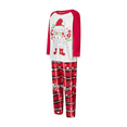 thumbnail image 3 of Meihuid Family Christmas Pjs Matching Sets 2023 Plaid Holiday Sleepwear Christmas Pajamas for Family Plus Size Xmas Jammies, 3 of 9
