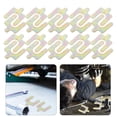 thumbnail image 2 of KAKOWELY Joint de Réservoir de propane 100 Pcs Pinces de Conduite de Frein en Métal en Forme de U Retenue de Durite de Frein Durable Remplacement Universel Accessoires Automobiles pour Voitures Camions Motos VUS, 2 of 4
