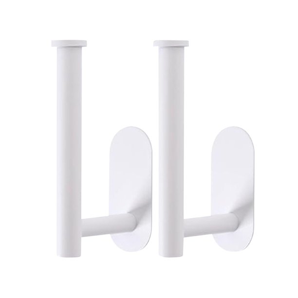 1 Par La Cortina Soportador Autoadhesiva para Cortinas () Blancas