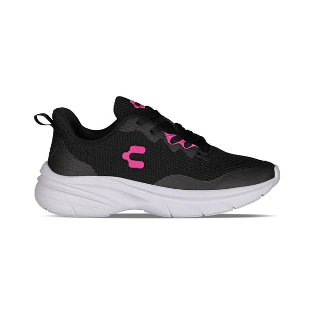 Tenis Charly Relax Walking Unisex Basico negro 25