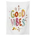 thumbnail image 3 of Ambesonne Chill Tablecloth Rectangular Table Cover, Colorful Fun, 52"x70", Multicolor, 3 of 4