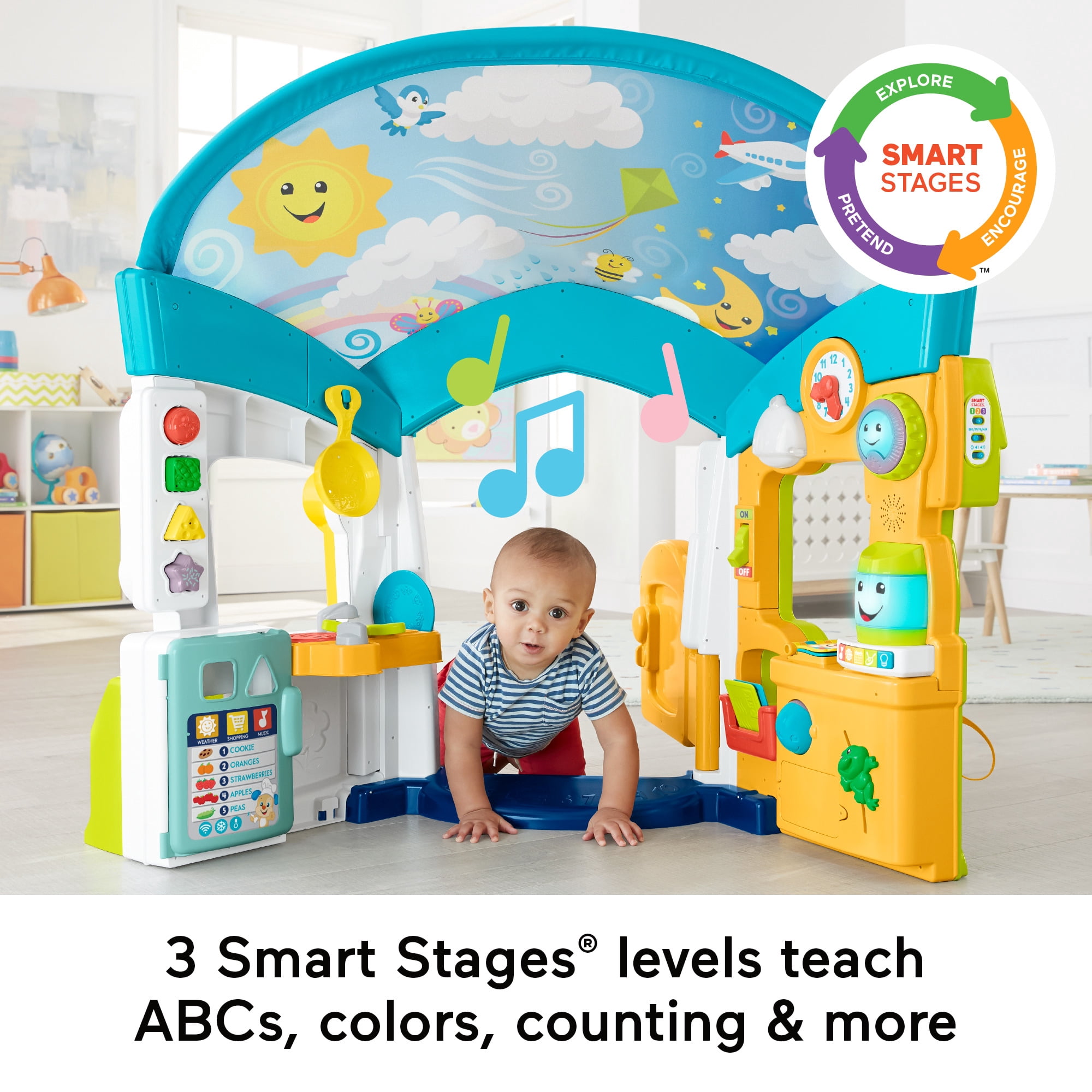 Fisher-Price Laugh & Learn Smart Learning Home Playset