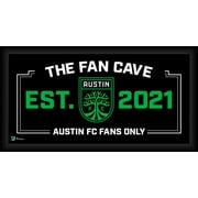 Austin FC Framed 10" x 20" Fan Cave Collage