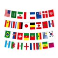 thumbnail image 3 of World Flag International Banner Country Flags Bunting Multi-Colored Decoration 2Sets, 3 of 5