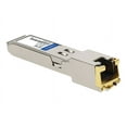 thumbnail image 3 of AddOn Cisco GLC-T Compatible SFP Émetteur-Récepteur - SFP (mini-GBIC) module Émetteur-Récepteur - GigE - 1000Base-T - RJ-45 - pour Cisco 5508; Catalyst 3560, ESS9300; Routeur de Services Intégrés 11XX; Nexus 93XX, 93xxxx, 3 of 6