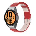thumbnail image 5 of Correa De Piel Compatible Con Samsung Galaxy Watch4 40/44 Mm Pulsera De Repuesto Compatible Con Watch4 Classic 42/46 Mm 20 Mm Minnieouse EL016603-05, 5 of 5