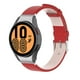 thumbnail image 5 of Correa De Piel Compatible Con Samsung Galaxy Watch4 40/44 Mm Pulsera De Repuesto Compatible Con Watch4 Classic 42/46 Mm 20 Mm Vogacara EL016603-05, 5 of 5