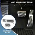 thumbnail image 4 of No Drill Accelerator Brake Gas Pedals Pad Cover For Mazda 2 3 6 Cx-3 Cx-5 Cx-9 Cap Accessories, 4 of 5