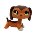 thumbnail image 2 of Figura de juguete SRJLPS Brown Savannah Savvy Dachshund Dog #675, 2 of 4