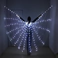 thumbnail image 4 of Barra de capa de mariposa con alas grandes y luminosas LED, color monocromático, para adultos, actuación en escenario, 4 of 5