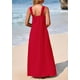 thumbnail image 2 of Vestido de verano PRETTYGARDEN para mujer 2025, holgado, rojo, XL, 2 of 8