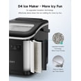 thumbnail image 2 of HiCOZY Máquina para hacer Hielo en 6 minutos, 26 lb/Día, Máquina para Hacer Hielo Portátil con Autolimpieza para Apartamentos, Cocinas, Oficinas, Campamentos(negro), 2 of 5