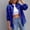 Z-Blue, variant on Women's Denim Jackets Clearance 2024!Women's Basic Solid Color Button Down Denim Cotton Jacket With Pockets Denim Jacket Coat