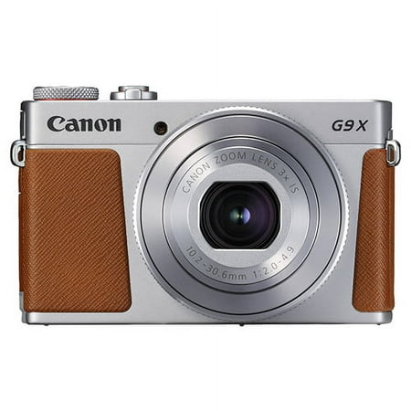 Canon PowerShot G9X Mark II 20.1MP Digital Camera 3x Optical Zoom Silver Full-HD