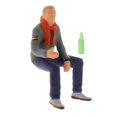 thumbnail image 4 of Modelo de Escenas Callejeras CUTICAT con Cerveza Juguete Perfecto de Niñas 1:64 Multicolor, 4 of 8