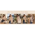 thumbnail image 5 of Mengpipi Women's Sherpa Vest Fall Winter Sleeveless Hooded Relaxed Fit Solid Color Cozy Casual Outerwear S-2XL, 5 of 7
