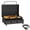 Black griddle, variant on SKOK 23'' 45,000 BTUs Portable 3-Burner Propane Flat Top Gas Propane Griddle with Hood for Camping