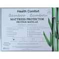 thumbnail image 4 of Cotton House - Bamboo Mattress Protector, Luxurious and Soft, Hydrophobic, Twin Size, White, 4 of 4