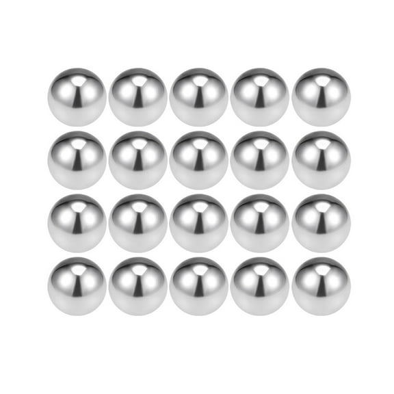 6mm Bearing Balls, 316L Stainless Steel G100 Precision Balls 20 Pack