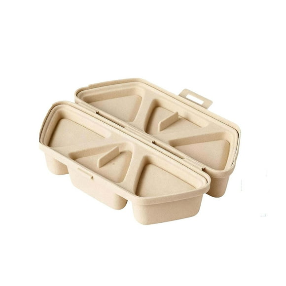 Uklsqma Onigiri Portable Lunch Box Zzr241024107 | Foldable Rice Sushi Molds for 6 Onigiri Balls | Non-Stick, Dishwasher Safe Bento Maker | Ideal for Parties, Picnics, Home, and Work Lunches