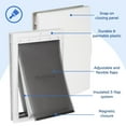 thumbnail image 5 of PetSafe Extreme Weather Pet Door for Dogs and Cats, Energy Efficient - Small, 5 of 9