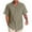 Green, variant on Fankiway Man'S Summer British Short Sleeved Cardigan Fashion Turn-Down Collar Loose Solid Color Shirt Jacket Mens Shirts Short Sleeve Casual Lapel Collared Shirt
