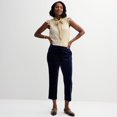 thumbnail image 4 of Women's Draper James Sleeveless Tie Neck Button Front Top Color: White Size: X SMALL, 4 of 4