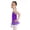 Purple, variant on CHICTRY Girls Shiny Sequins Diamonds Skating Leotard Gymnastic Ballet Dancewear