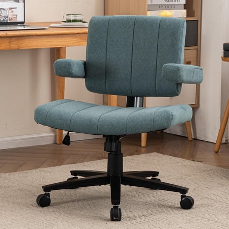 blue criss cross office chair product