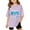 Purple, variant on ibiyuan Autism Awareness Shirt Kids Autism Acceptance Shirts Inspirational Tops for Toddler Boys Girls Mental Health Graphic Top,Pink