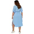 thumbnail image 3 of Vestido largo talla extra, modelo 1765 (Azul) azul 40 Roman Fashion Vestido extra 1765, 3 of 6