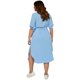 thumbnail image 3 of Vestido largo talla extra, modelo 1765 (Azul) azul 42 Roman Fashion Vestido extra 1765, 3 of 6