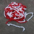 thumbnail image 3 of Red and White Plastic Warning Chain, 10M, Safety Barrier for Construction and Events, 3 of 5