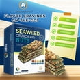 thumbnail image 6 of Amazin Choices Seaweed Crunch with Nuts, Classic Taste, Seaweed Sandwich, Seaweed Snack 16-pack ( Paper Box ), 6 of 6