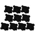 thumbnail image 2 of 10Pcs Wall Mounted Holder For Bathroom Use Black Plastic Storage Organizer With Multi-Purpose Hanging Function, 2 of 4