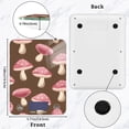 thumbnail image 2 of Mushrooms Brown Food Scale Digital Kitchen Scale Waterproof Tempered Glass Tare Function 11 lb for Baking Cooking Meal Prep, 2 of 7