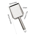 thumbnail image 3 of Kitty Litter Scoop, Stainless Steel Litter Shovel, Heavy Duty Metal Mesh Waste Collector with Deep Slot Non Stick Design, 3 of 6