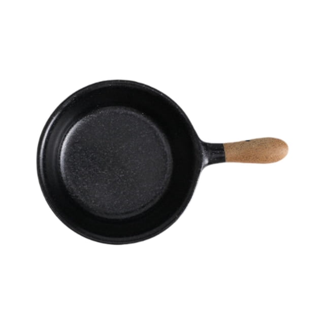 Plato para mojar Perfecl mini plato para bocadillos portátil versátil con asa negro
