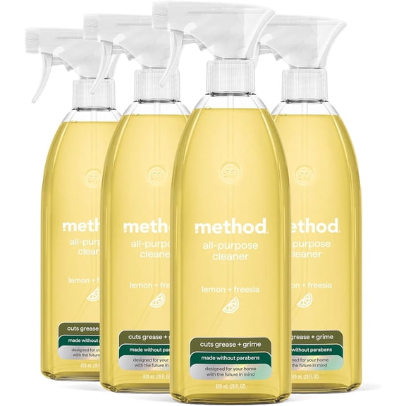 All-Purpose Cleaner, Lemon   Freesia, 28 fl oz, 4 pack