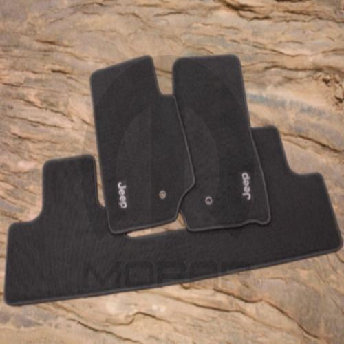 Mopar 82215174AB Four Door Carpet Floor Mats Jeep Wrangler Walmart