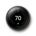 thumbnail image 3 of Google Nest T3018US Nest Learning Thermostat 3rd Gen Smart Thermostat (Mirror Black)) Bundle with Deco Essentials Wall Plate Cover for Google Nest Thermostat 1st, 2nd, 3rd Generation Models, 3 of 7