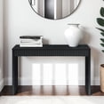 thumbnail image 5 of Convenience Concepts Northfield Carmel Fluted Entryway Hall Console Table/Desk, 5 of 6