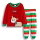 thumbnail image 4 of Conjunto de pijama de algodón con estampado de dibujos animados para niño y niña, traje de primavera y otoño para el hogar, pantalones de manga larga para Navidad, 4 of 4