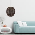 thumbnail image 5 of Matsuzay Pendant Lamp Shade Ceiling Light Shade Handwoven Style Retro for Dining Room Iluminación novedosa, 5 of 5