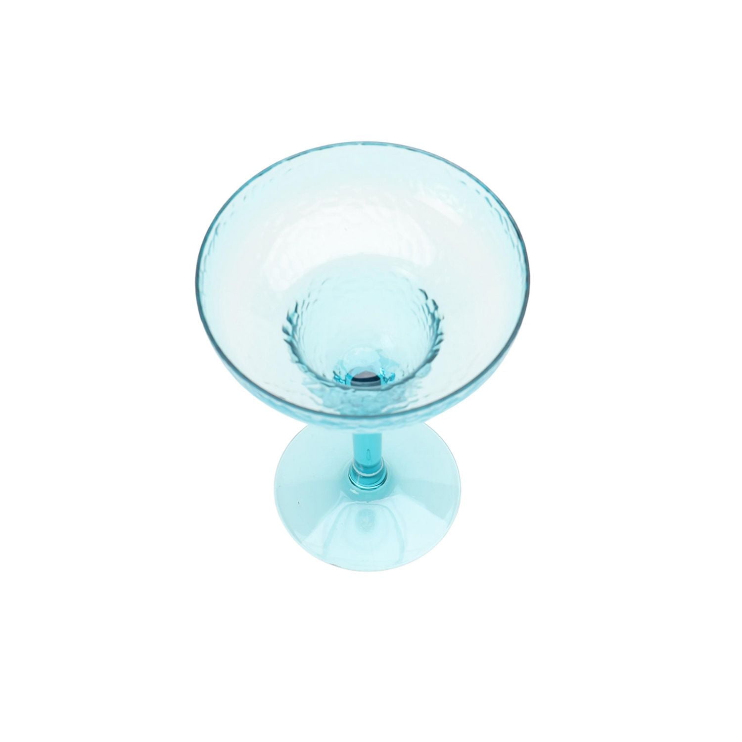 Hometrends Tinted Acrylic Hammer Margarita Cup Assorted Colour, 10oz 1pc, ACRYLIC  MARGARITA, HAMMERED 1pc