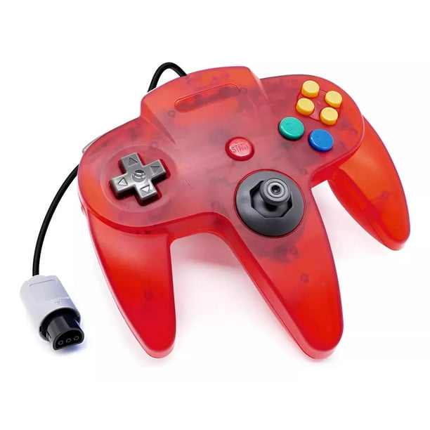 Control Joystick Para Nintendo 64 Servitae Rojo