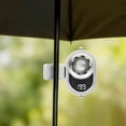 thumbnail image 5 of 2026 Car Clip on Air Conditioner Fan with Led Display, Portable Mini Cooling System for Auto Vehicle, Usb Rechargeable Battery Powered Gadget, 360° Rotation Adjustable 4 Speed Clip Fan (White), 5 of 6