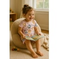 thumbnail image 2 of Bluey & Bingo Girls 2-Piece Pajama Set  Fun Rain-Themed Top & Biker Shorts  Toddler Sleepwear  Sizes 2T4T, 2 of 3