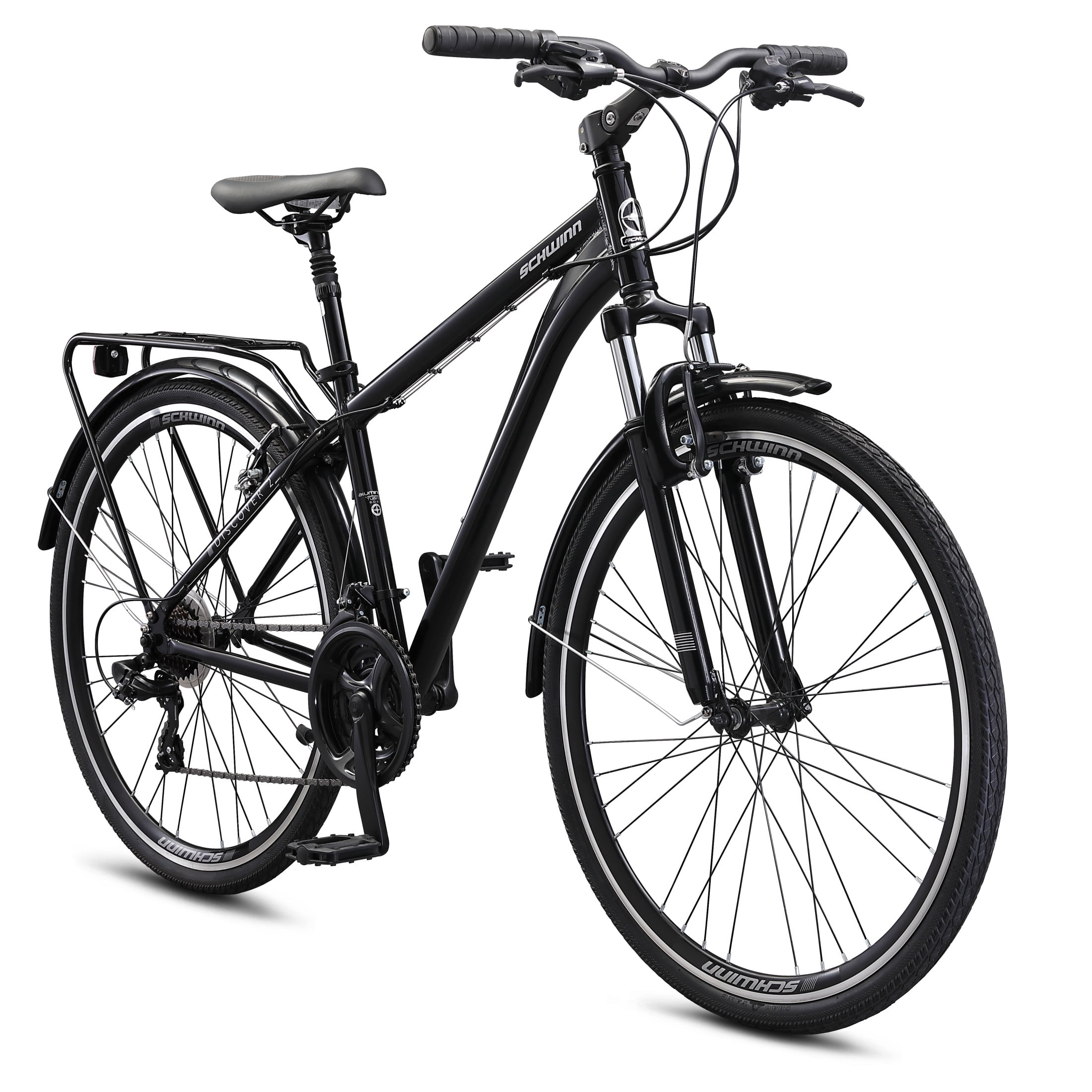 Schwinn Discover 2 Hybrid Bike, 700c Wheels, Ages 14+, Black, Comfort Bike - Walmart.com Schwinn Discover 2 Hybrid Bike, 700c Wheels, Ages 14+, Black, Comfort Bike - Walmart.com